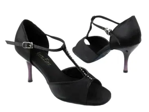 1609 Black Satin & Stone