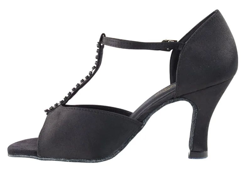 1609 Black Satin & Stone