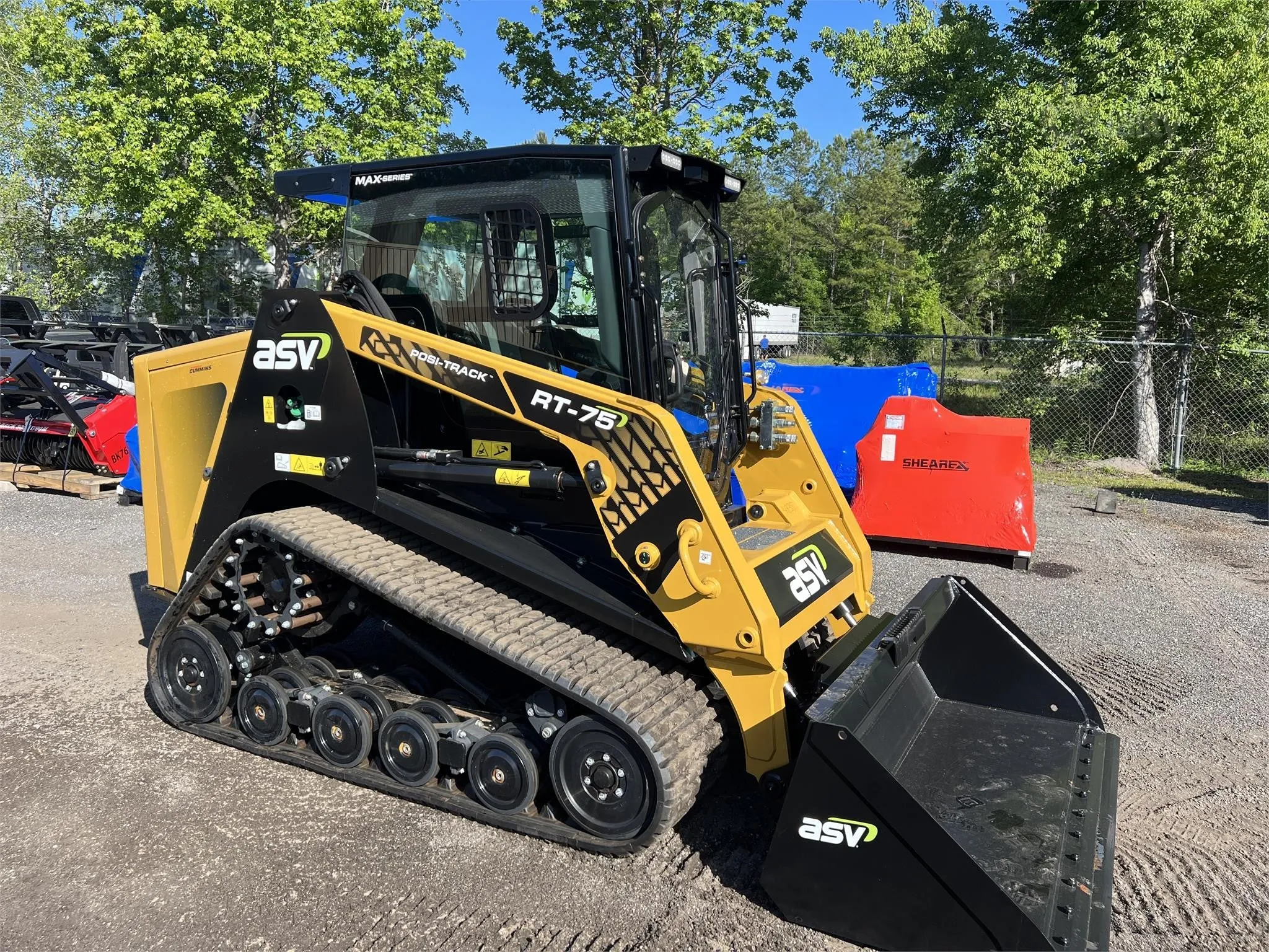 2023 Asv Posi-Track RT75 MAX | 74 HP Engine | Track Skid Steer