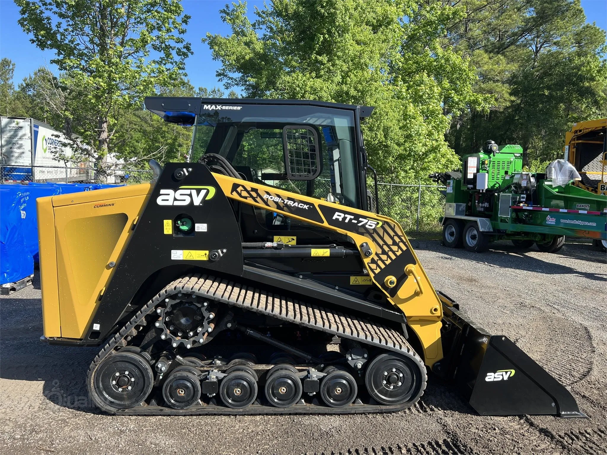 2023 Asv Posi-Track RT75 MAX | 74 HP Engine | Track Skid Steer
