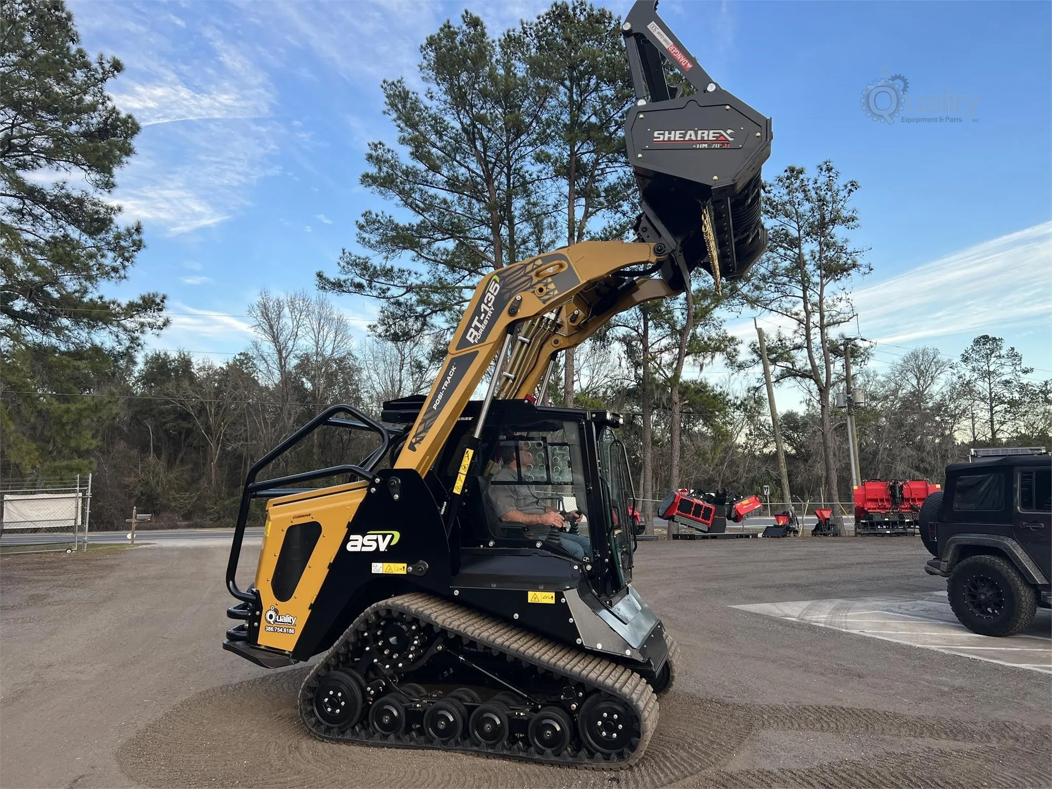 2024 Asv Posi-Track RT135F | 132 HP Engine | Track Skid Steer