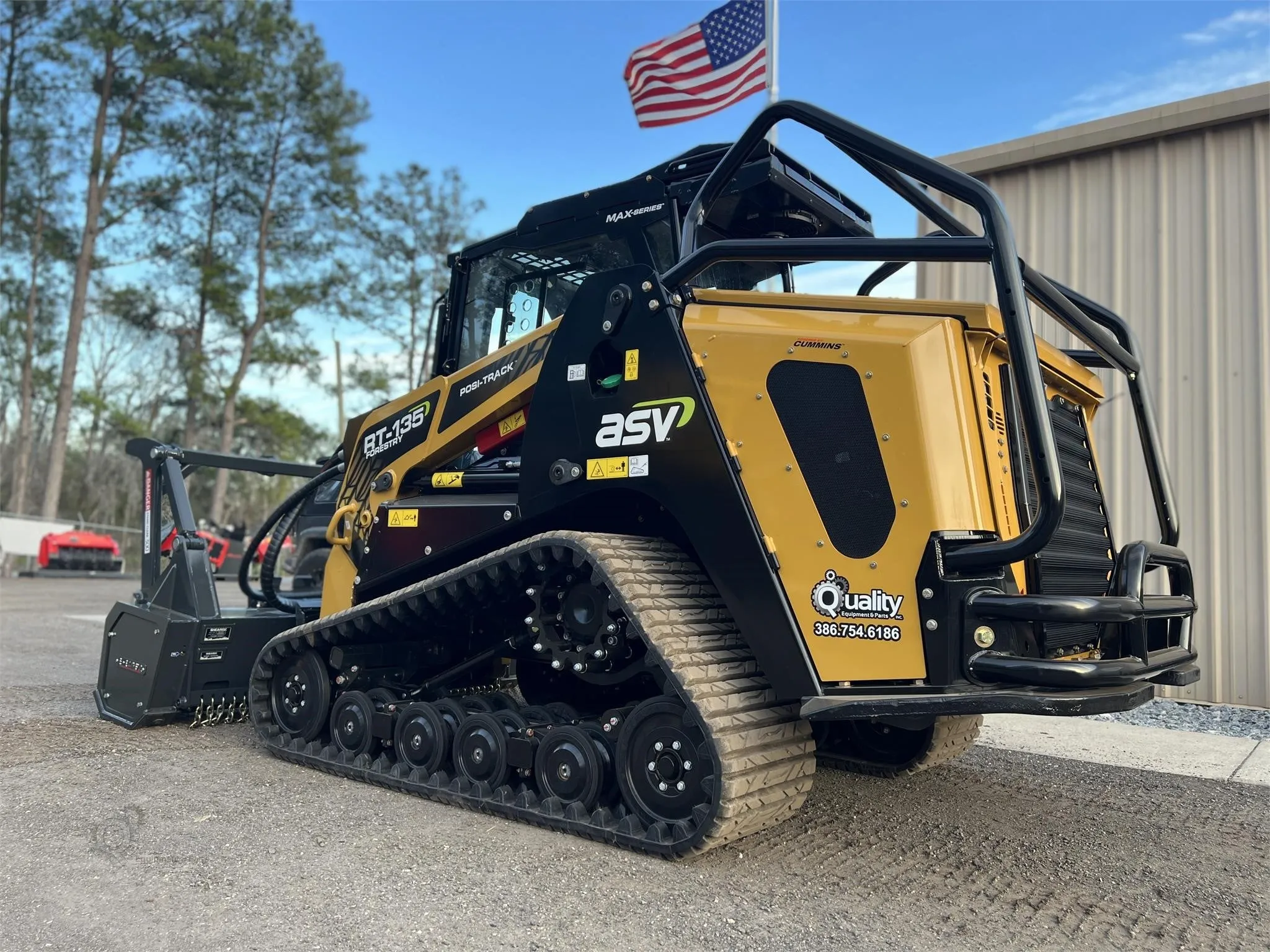 2024 Asv Posi-Track RT135F | 132 HP Engine | Track Skid Steer