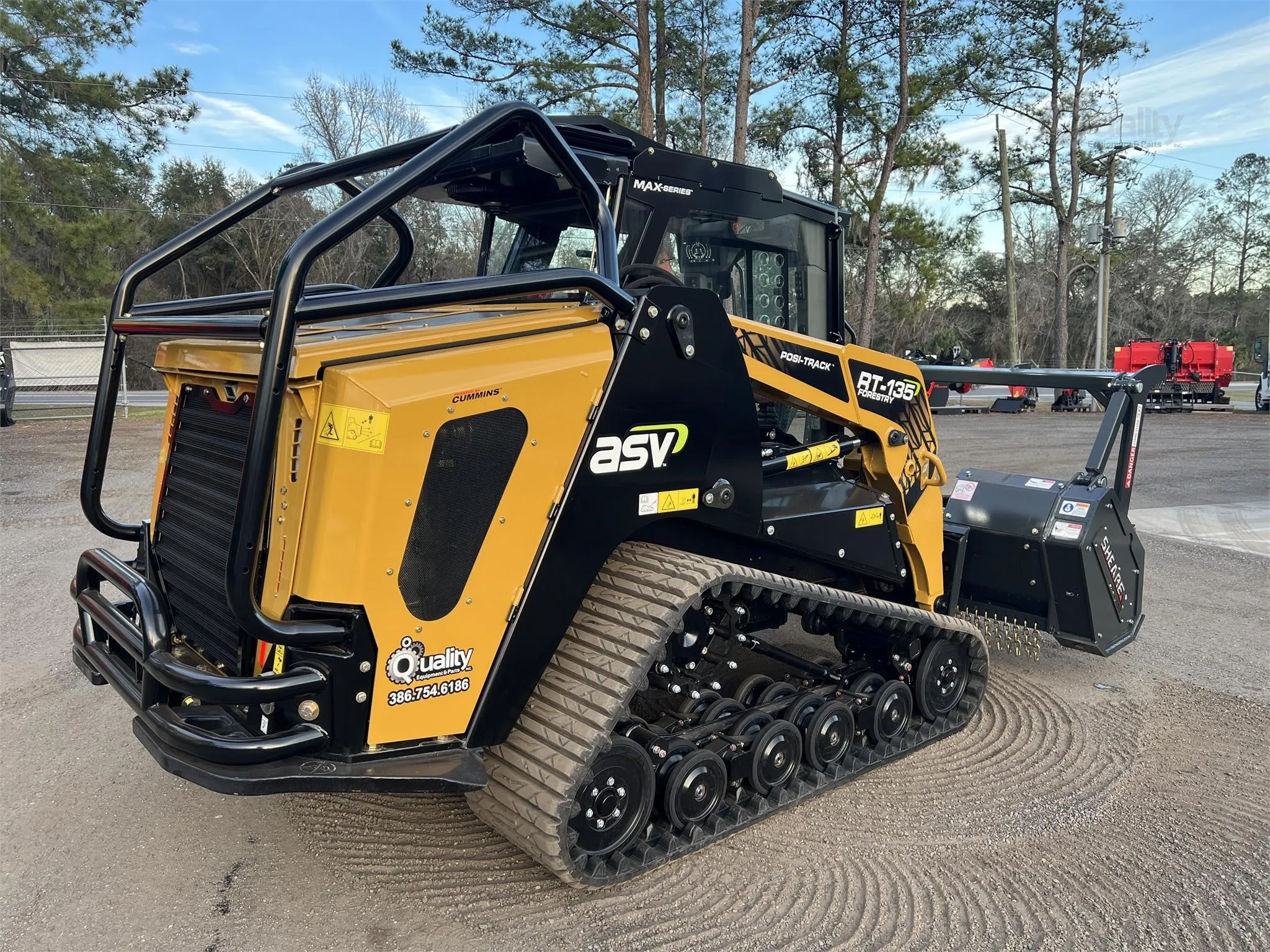2024 Asv Posi-Track RT135F | 132 HP Engine | Track Skid Steer