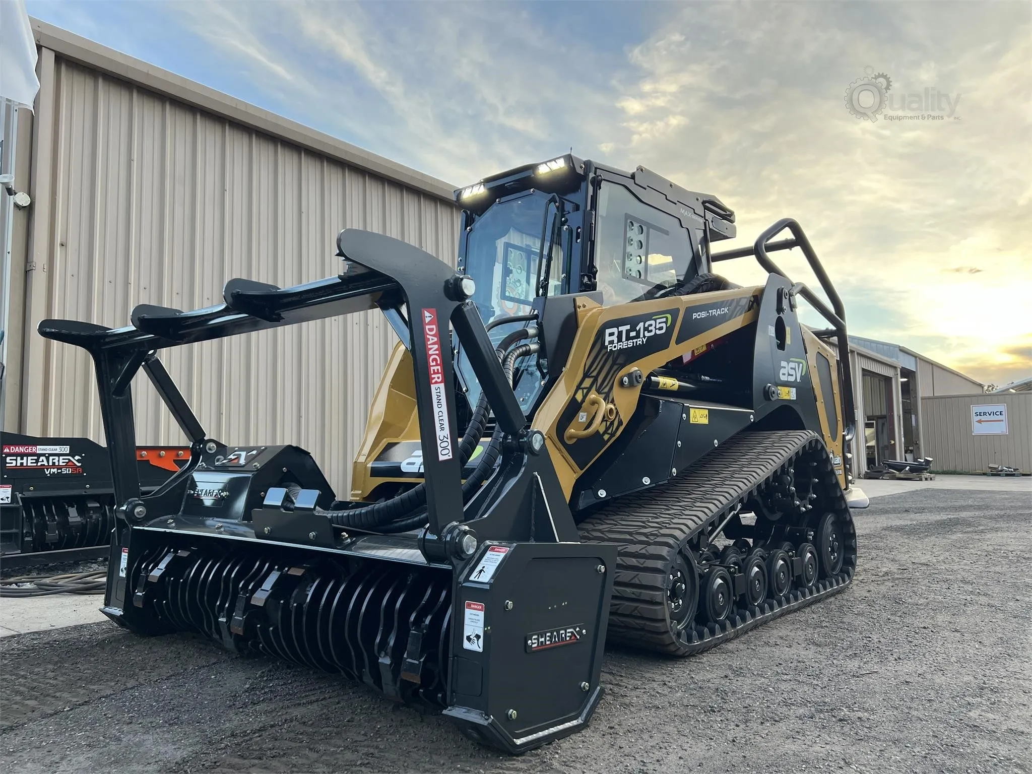 2024 Asv Posi-Track RT135F | 132 HP Engine | Track Skid Steer