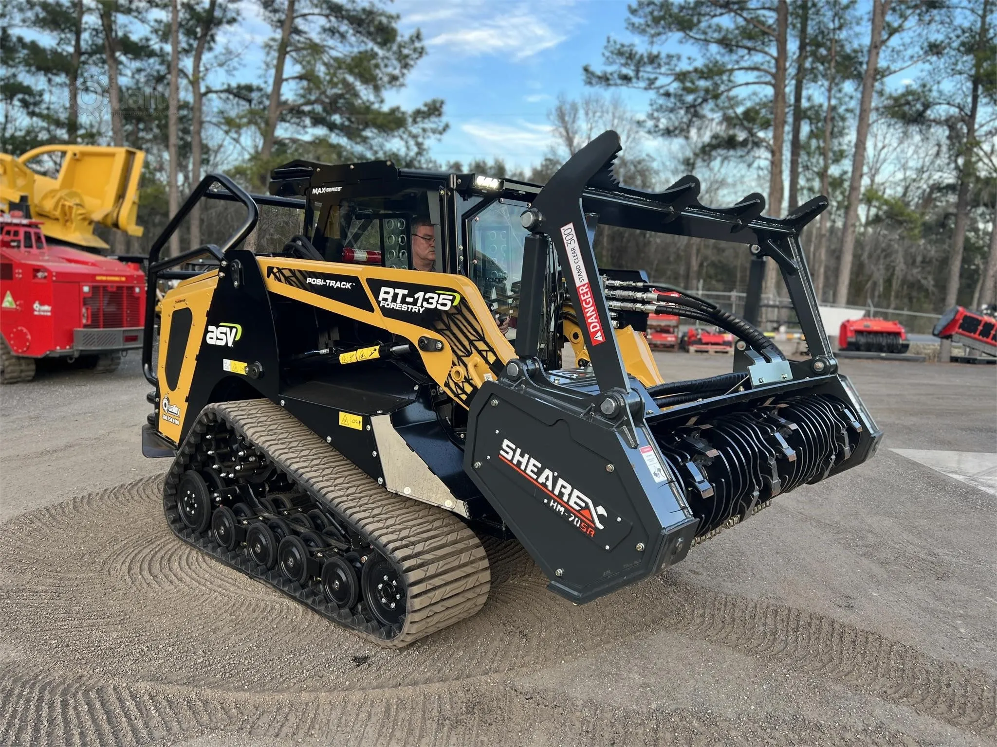 2024 Asv Posi-Track RT135F | 132 HP Engine | Track Skid Steer