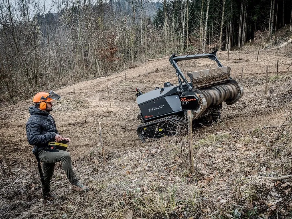 2025 Prinoth Raptor 100 | Carrier Vehicle | Track Mulcher