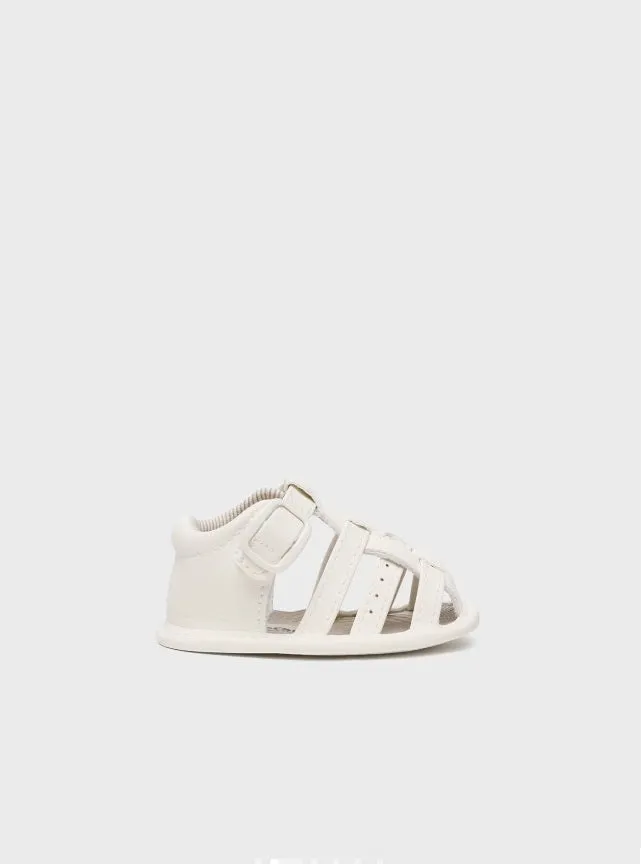 9738 Unisex Baby Strappy Sandals Natural