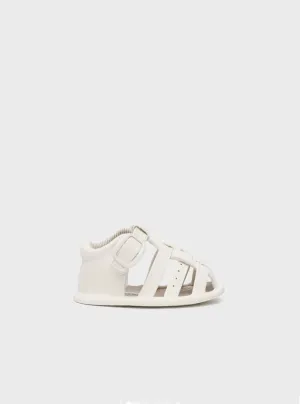 9738 Unisex Baby Strappy Sandals Natural