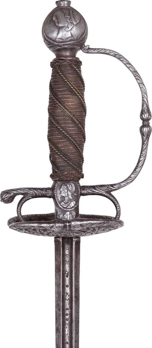 A FINE NORTH ITALIAN RAPIER C.1640-60