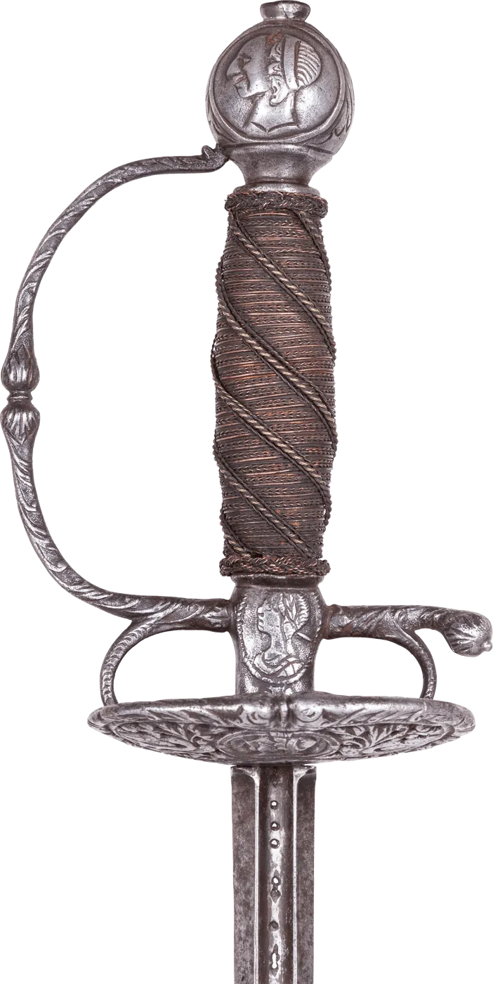 A FINE NORTH ITALIAN RAPIER C.1640-60
