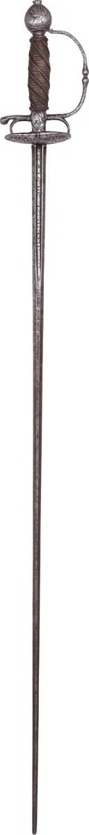 A FINE NORTH ITALIAN RAPIER C.1640-60