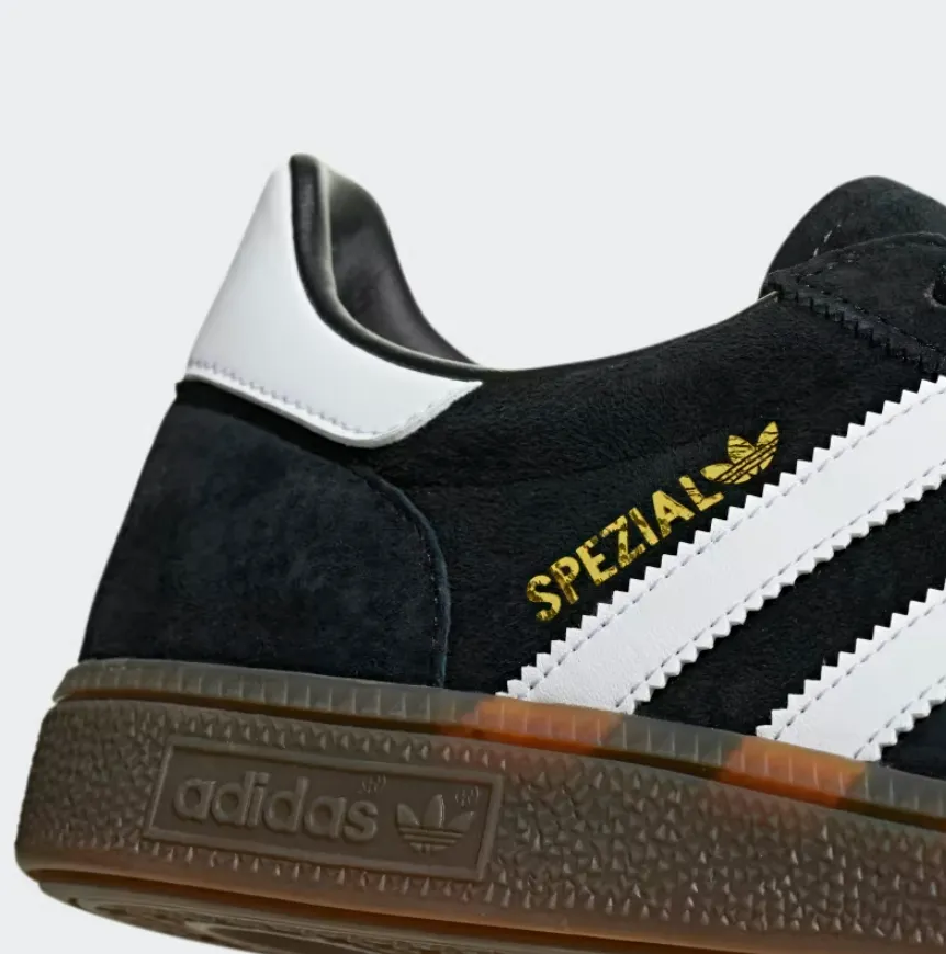 adidas Handball Spezial DB3021 Black White Gum Unisex (LF)