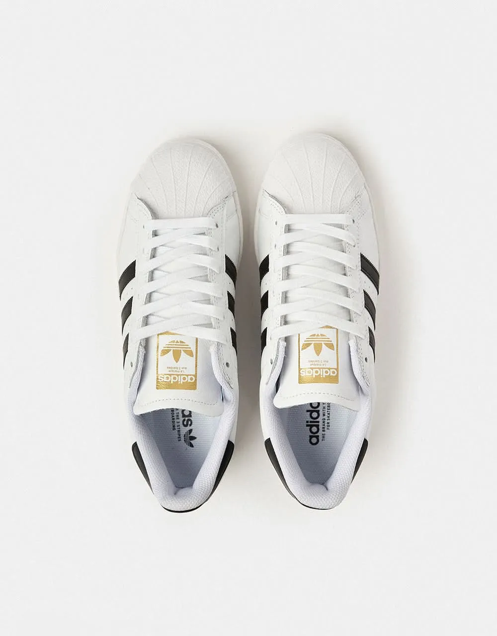 adidas Superstar ADV Skate Shoes - White/Core Black/White
