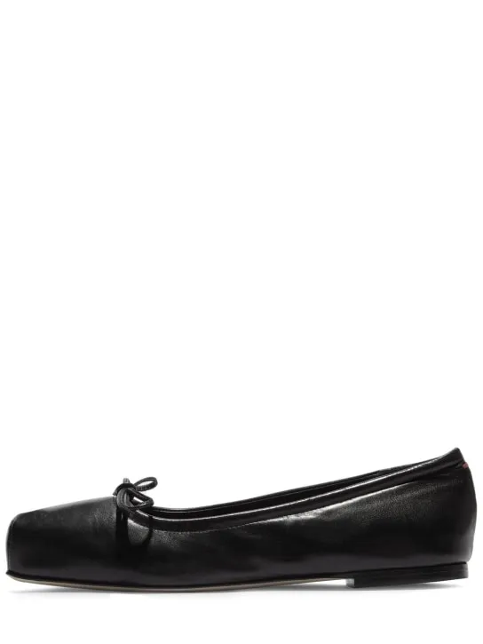 Aeyde   10mm Gabriella nappa leather flats 