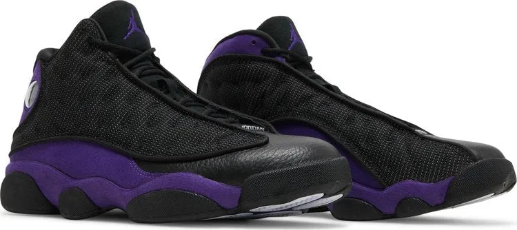 Air Jordan 13 Retro Court Purple Sneakers, Black