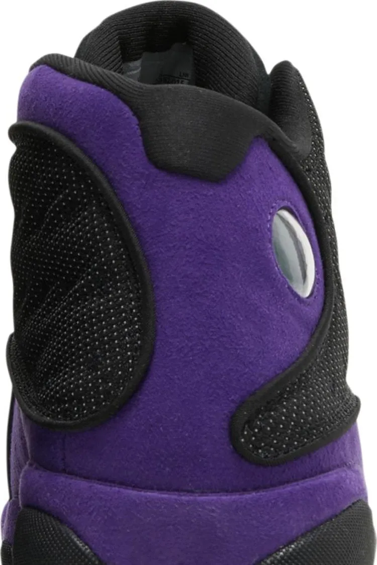 Air Jordan 13 Retro Court Purple Sneakers, Black