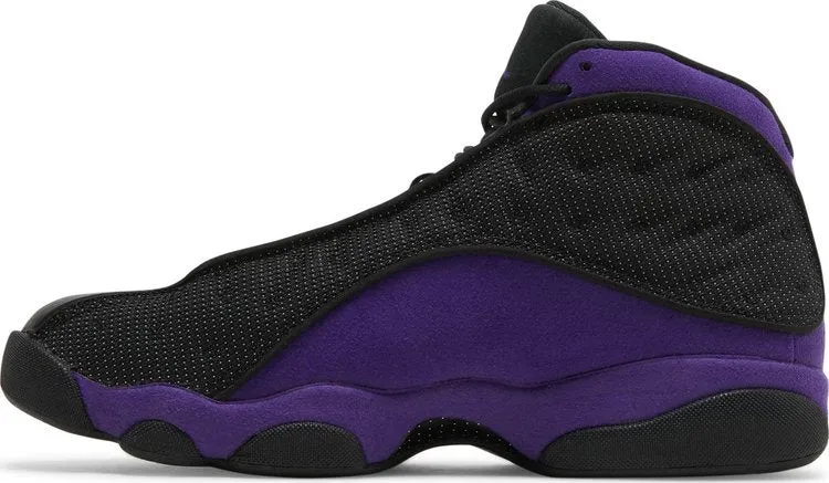 Air Jordan 13 Retro Court Purple Sneakers, Black