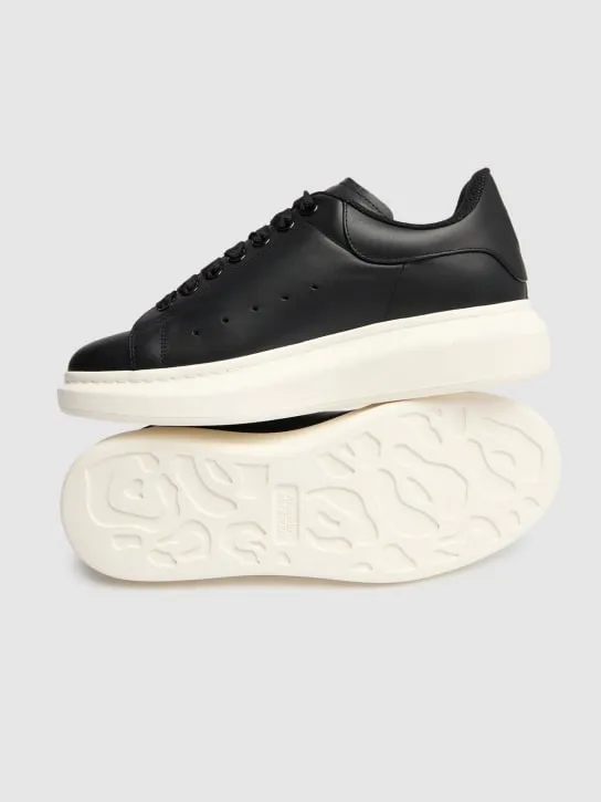 Alexander McQueen   Oversized leather sneakers 