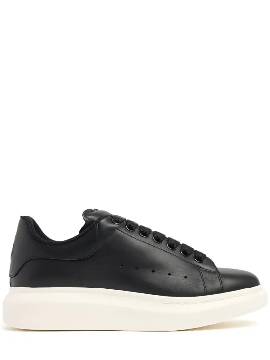 Alexander McQueen   Oversized leather sneakers 