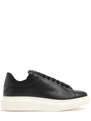 Alexander McQueen   Oversized leather sneakers 