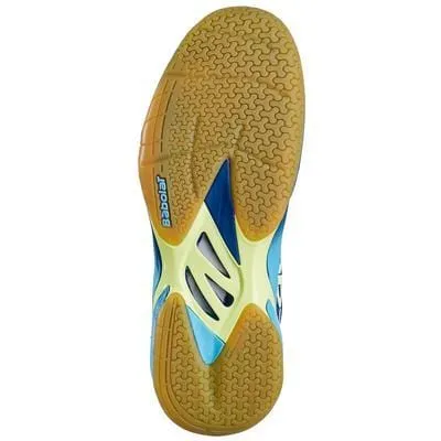 Babolat Shadow Tour Badminton Shoes - Blue/Yellow