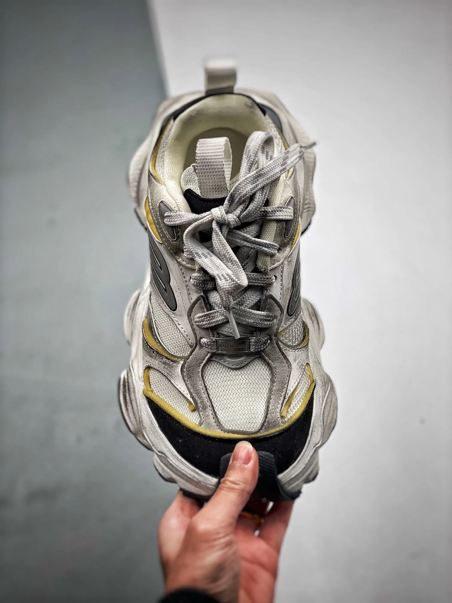 BAL Cargo Black and Grey Sneakers-208