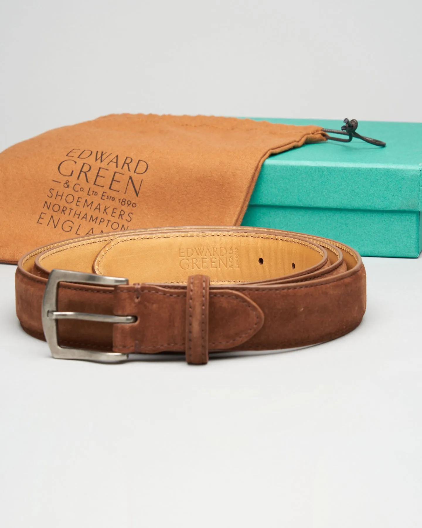 Belt | Suede | Snuff