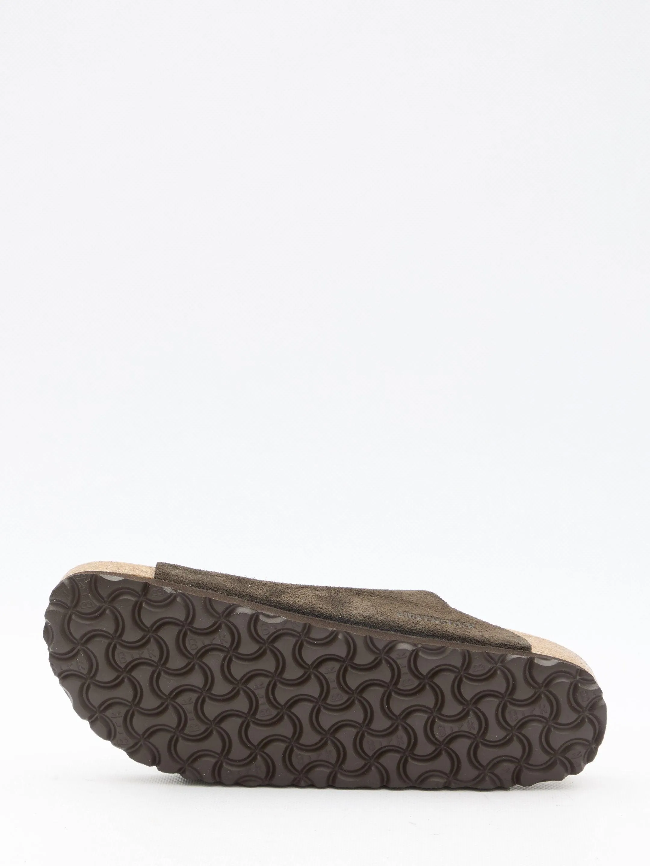 Birkenstock Arizona BS Sandals In Brown Mocha Suede