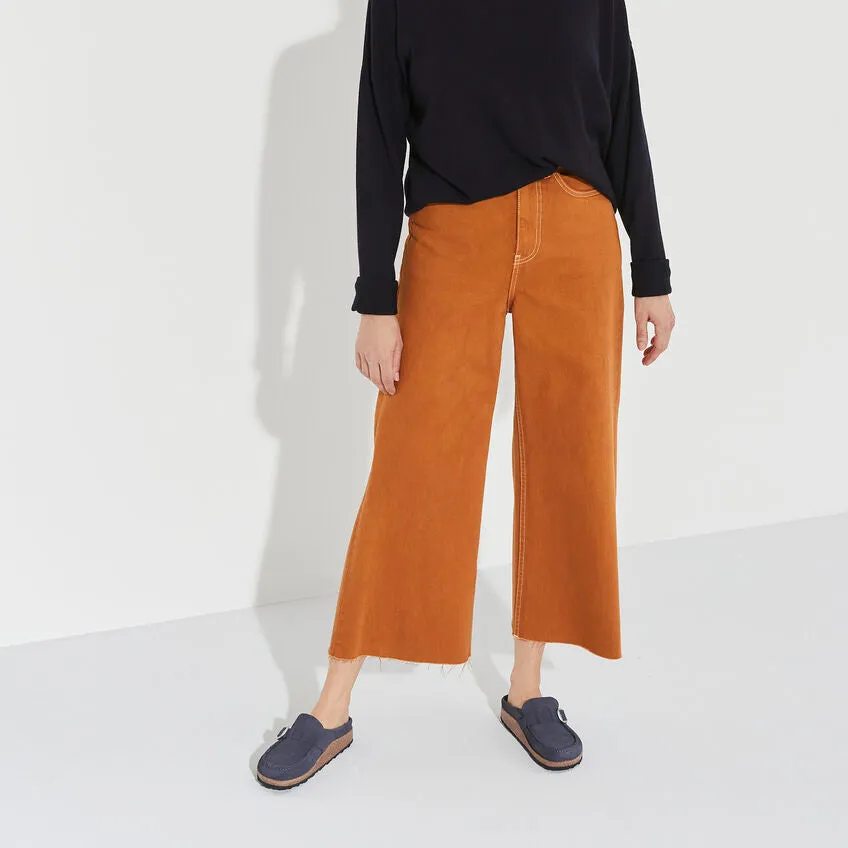Birkenstock W Buckley Suede NAVY - NARROW