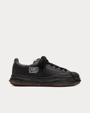 Blakey OG Sole Embossed Leather Black / Black Low Top Sneakers