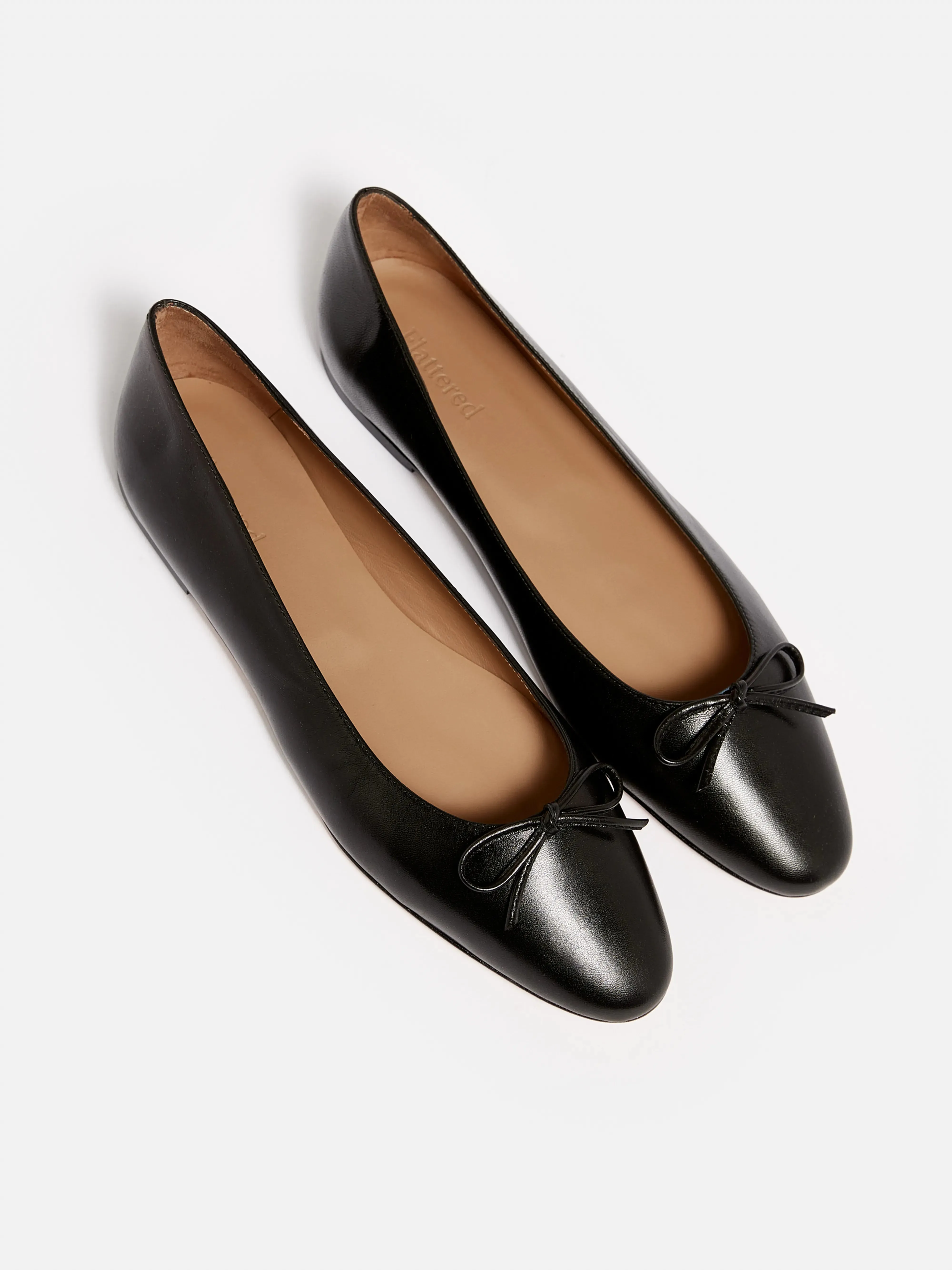 Bodil Ballet Flats (242 / W / BLACK)