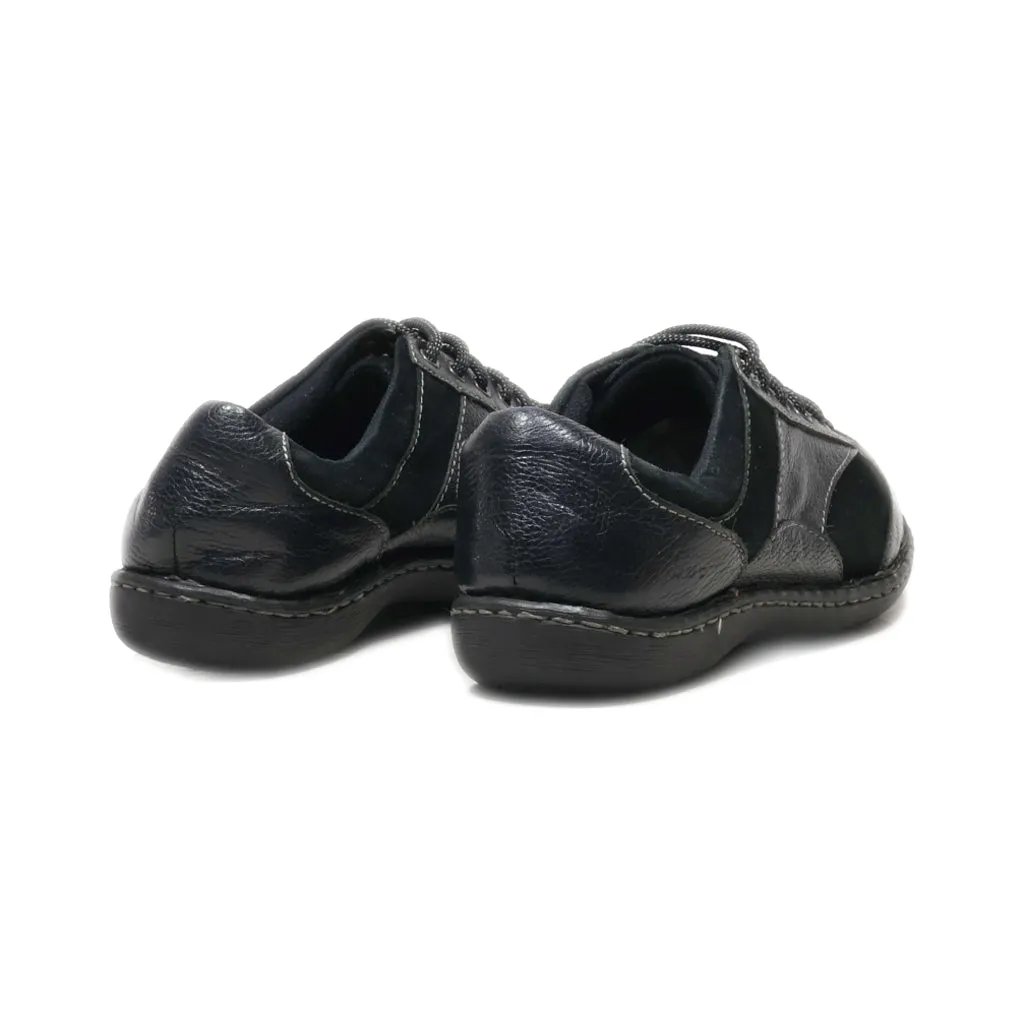 Born Lace Ups Suede Black Colour For Women