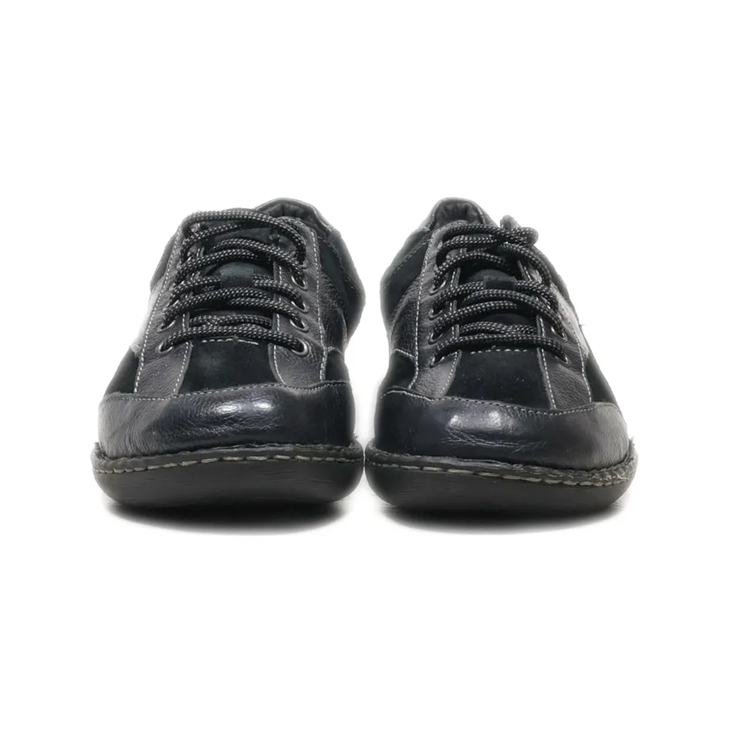 Born Lace Ups Suede Black Colour For Women