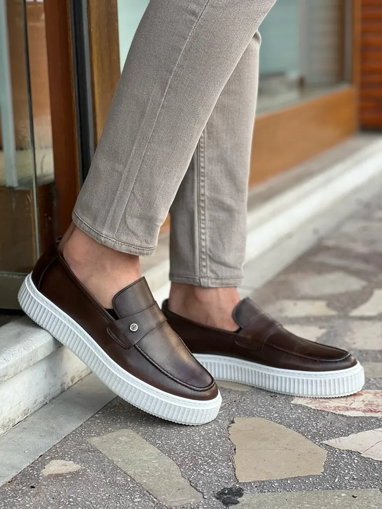 Brown Rock Shoes for Men by GentWith.com