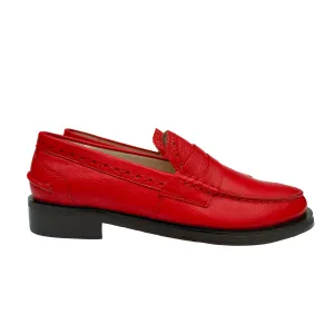 Burly Loafer Cherry Red