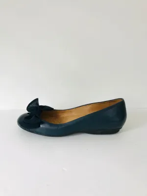 Carvela Women's Bow Ballet Flats Shoes | 40 UK7 | Blue