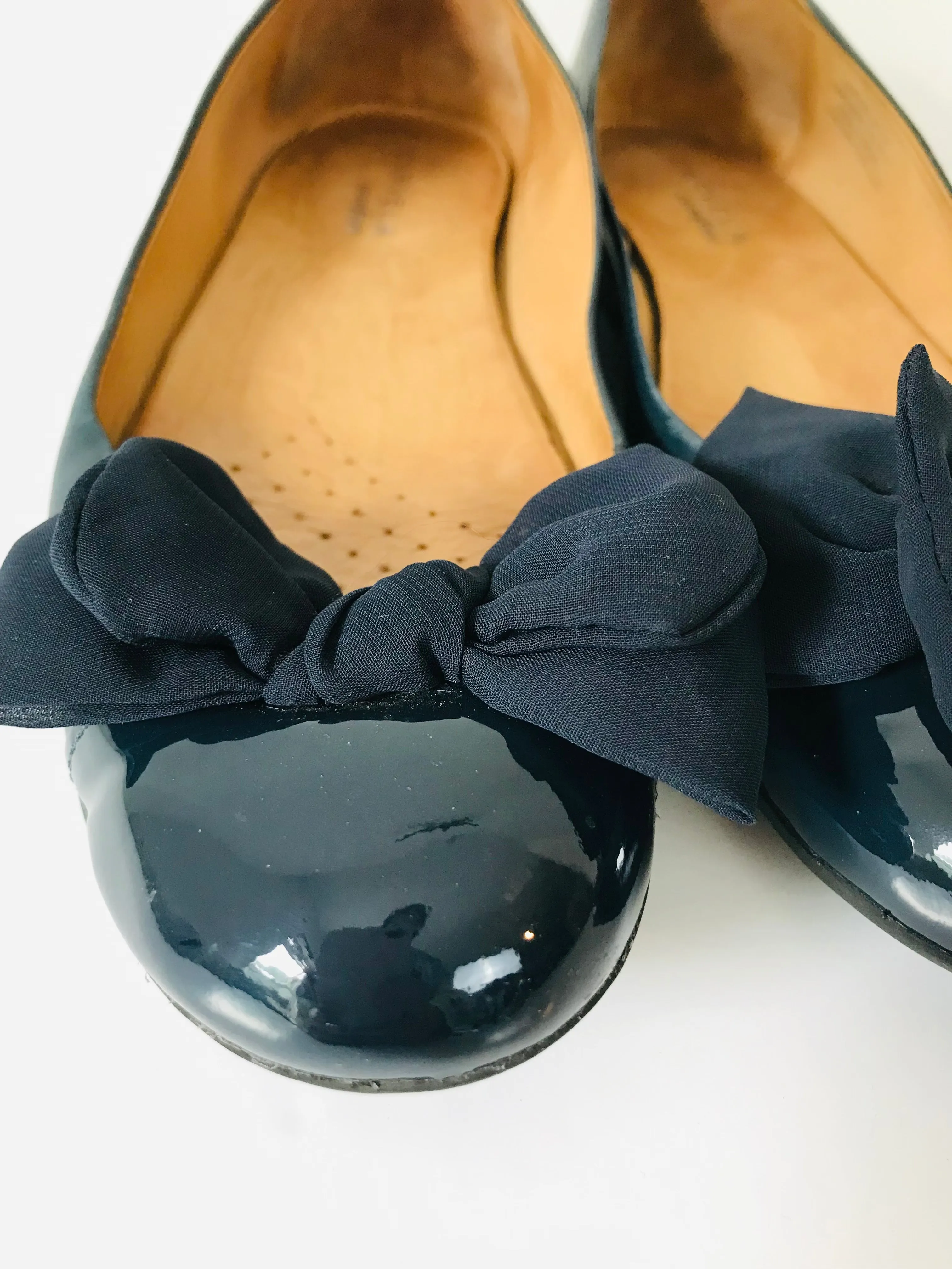 Carvela Women's Bow Ballet Flats Shoes | 40 UK7 | Blue