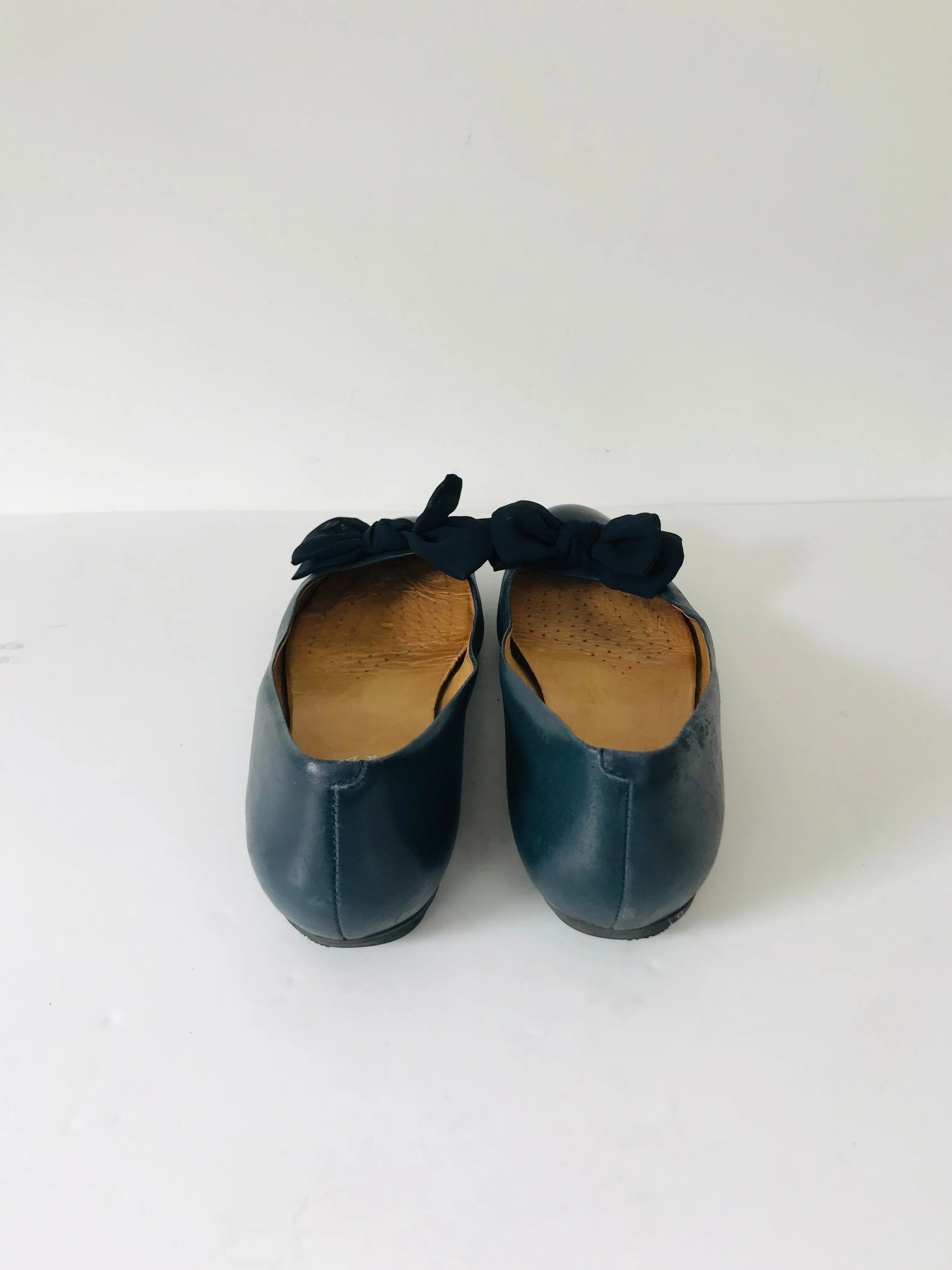 Carvela Women's Bow Ballet Flats Shoes | 40 UK7 | Blue