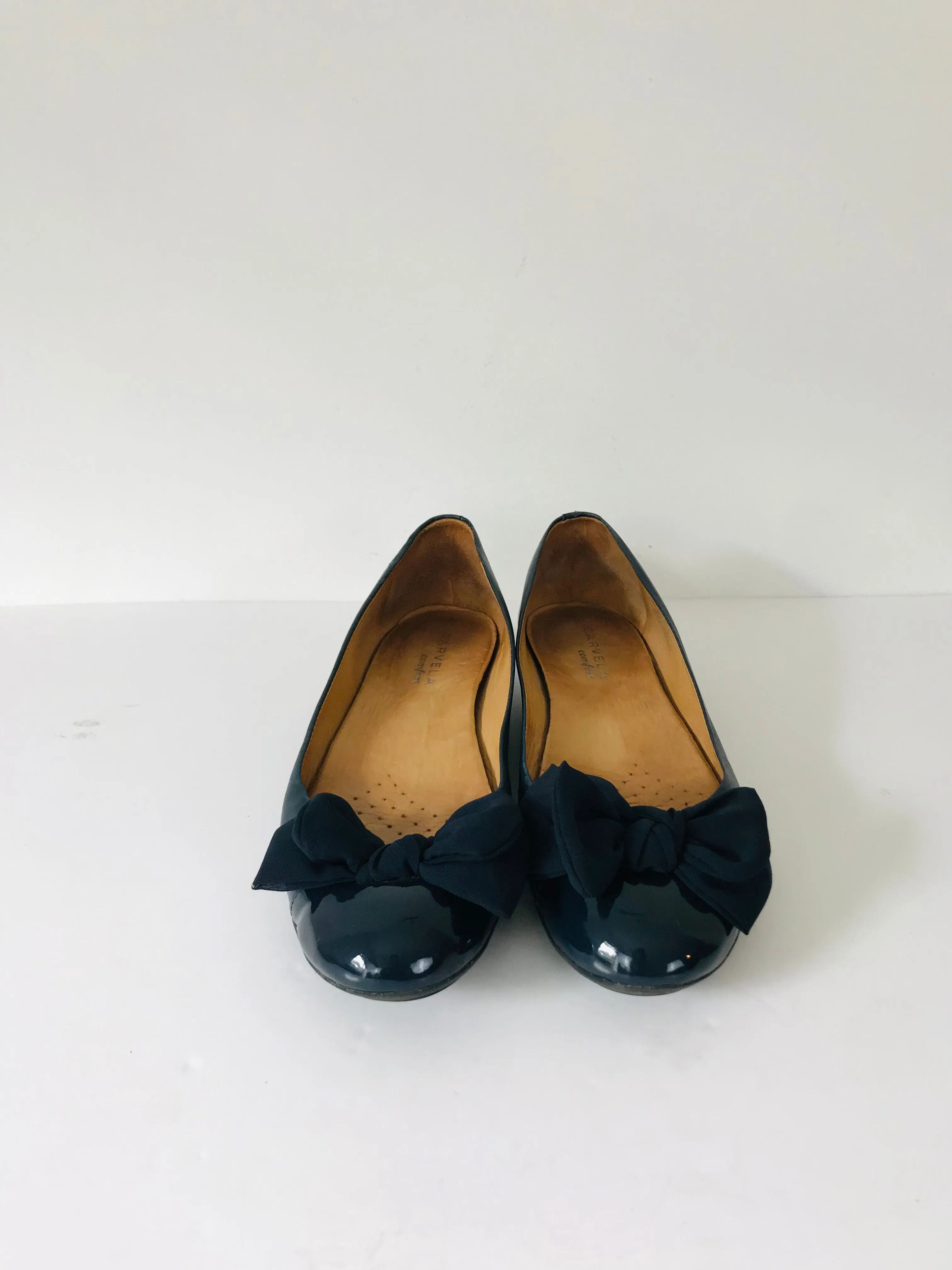 Carvela Women's Bow Ballet Flats Shoes | 40 UK7 | Blue