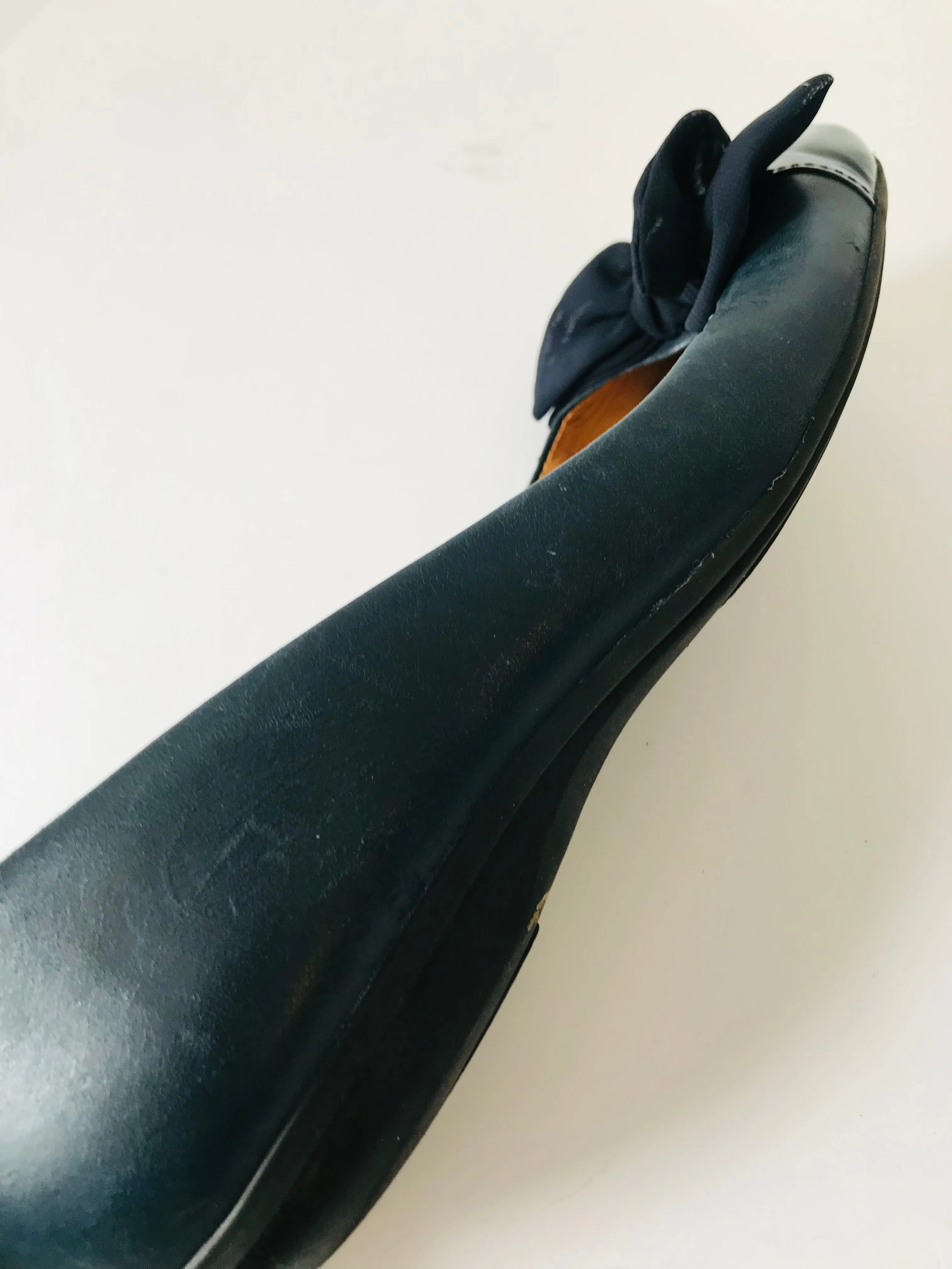 Carvela Women's Bow Ballet Flats Shoes | 40 UK7 | Blue