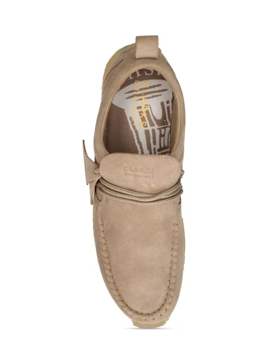 Clarks Originals   Maycliffe suede lace-up shoes 