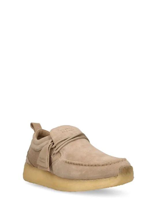 Clarks Originals   Maycliffe suede lace-up shoes 