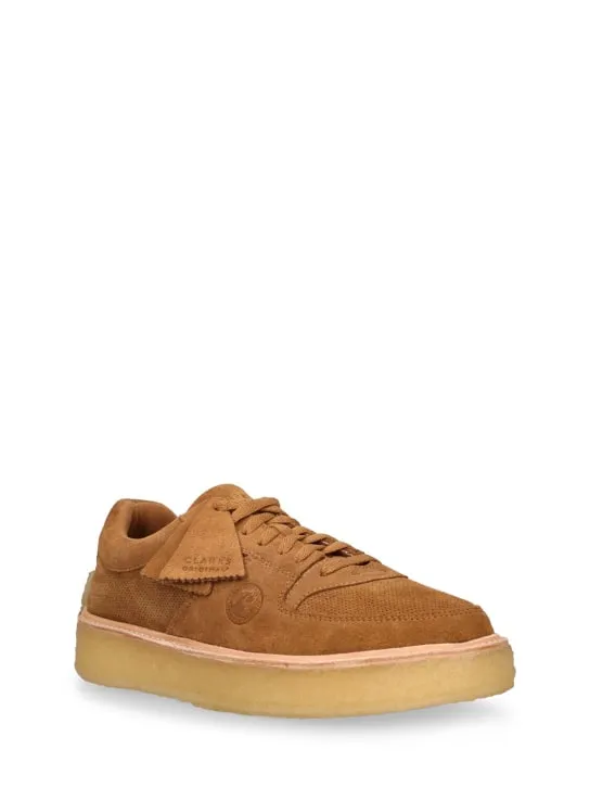 Clarks Originals   Sandford suede lace-up shoes 