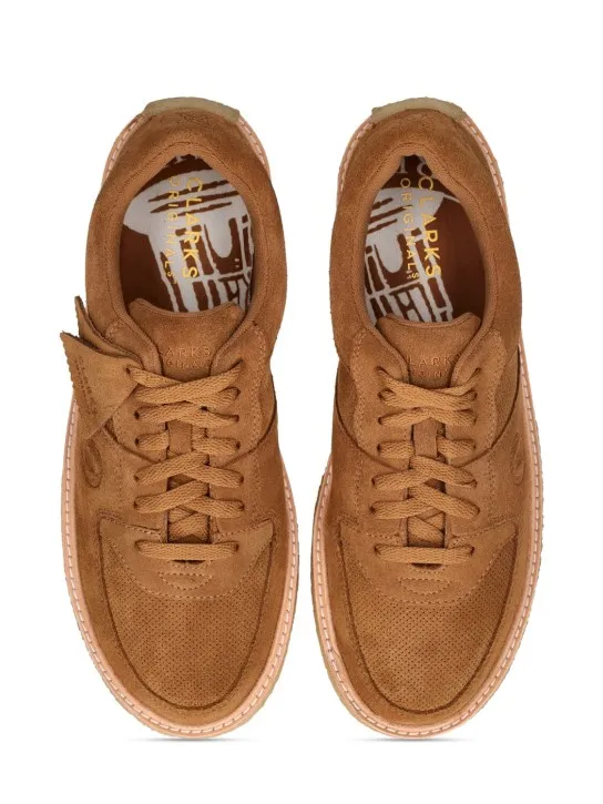 Clarks Originals   Sandford suede lace-up shoes 