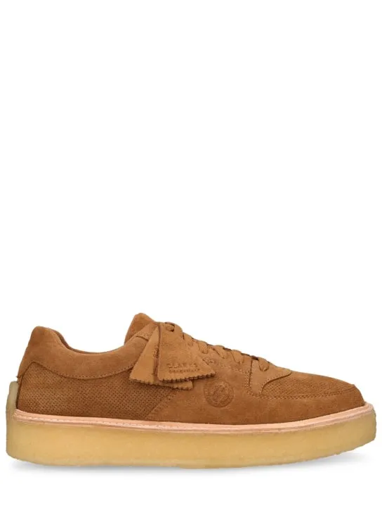 Clarks Originals   Sandford suede lace-up shoes 
