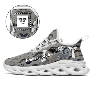 Client Gifts,Personalized Breathable Sneakers, Custom Father's Day Gift for Dad, Father