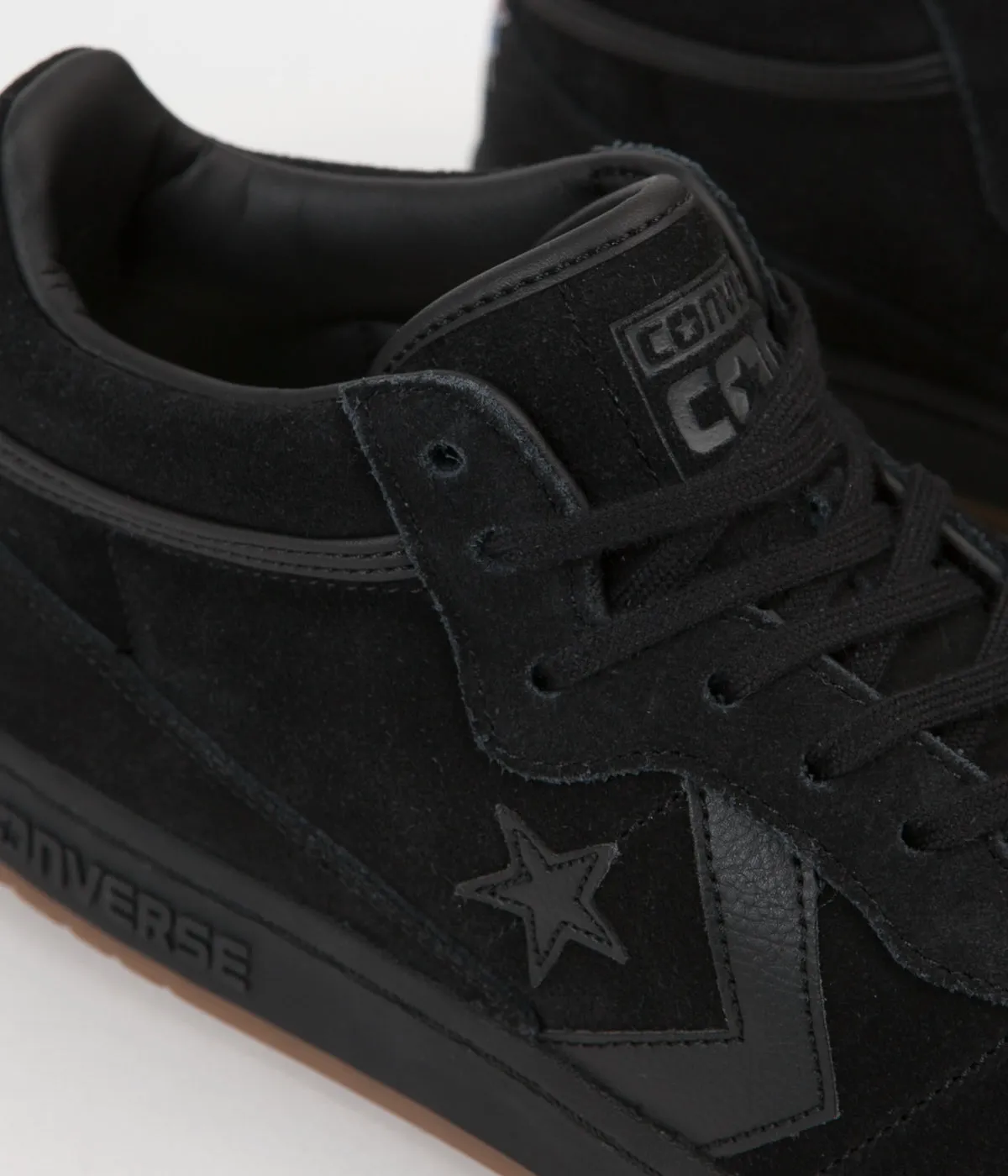 Converse x Al Davis Fastbreak Mid Shoes - Black / Black / Gum