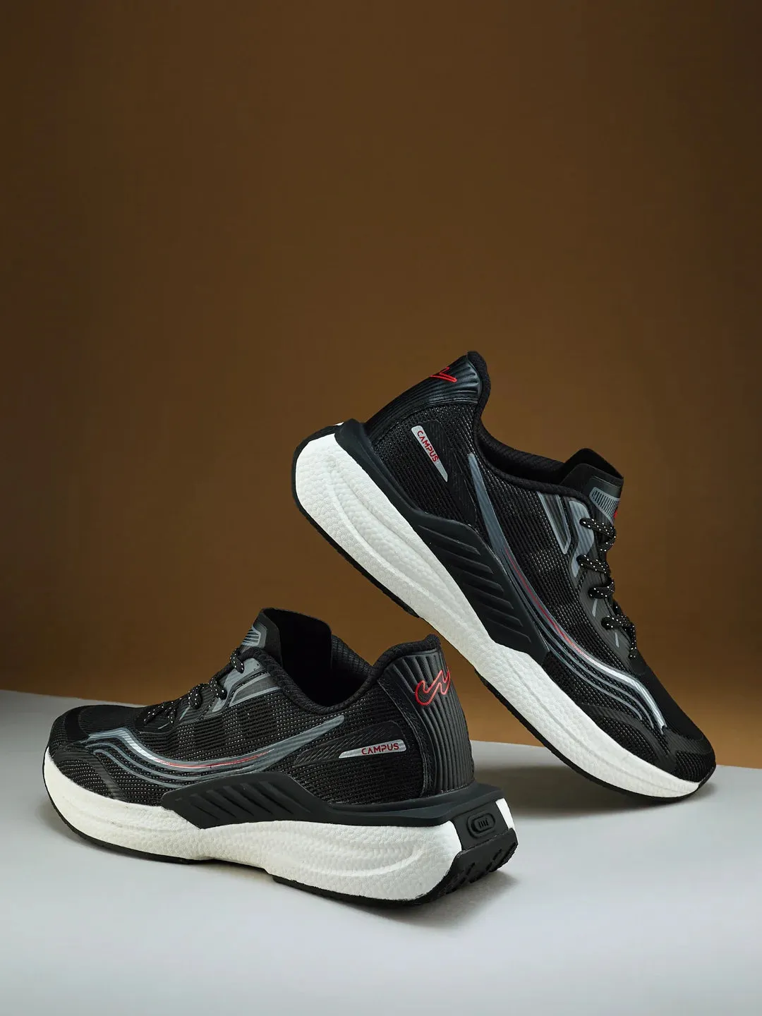CREED Black Men's Running Shoes