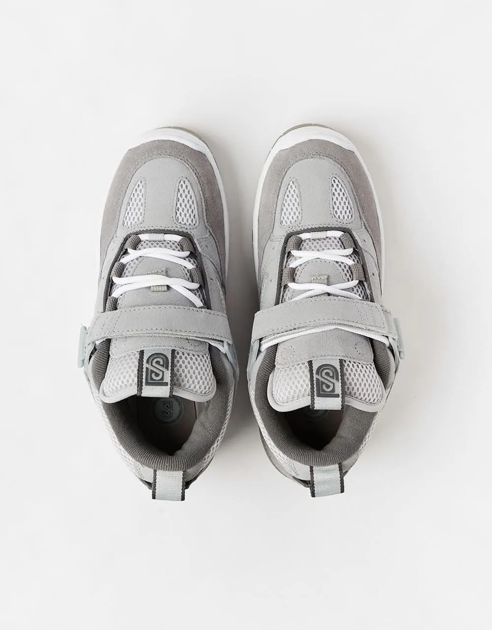 DC JS 1 Skate Shoes - Grey/Grey/Grey