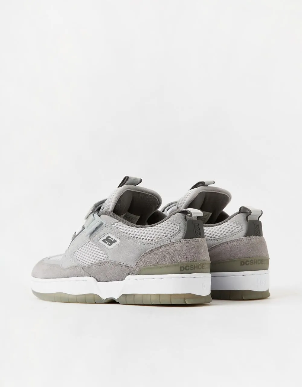 DC JS 1 Skate Shoes - Grey/Grey/Grey